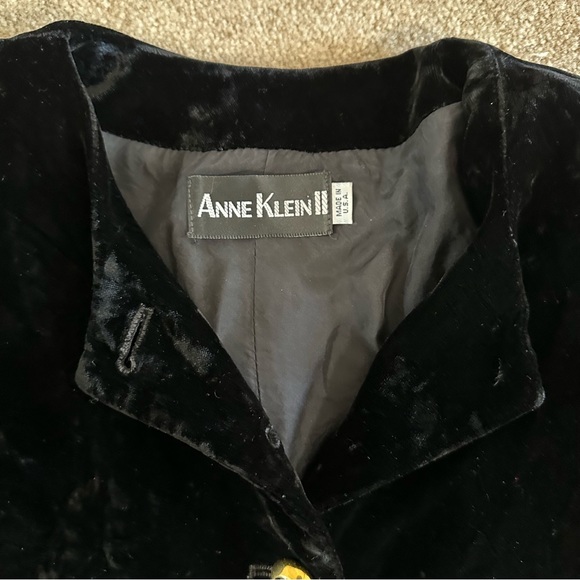 Vintage Velvet Jacket - Anne Klein - Picture 9 of 9